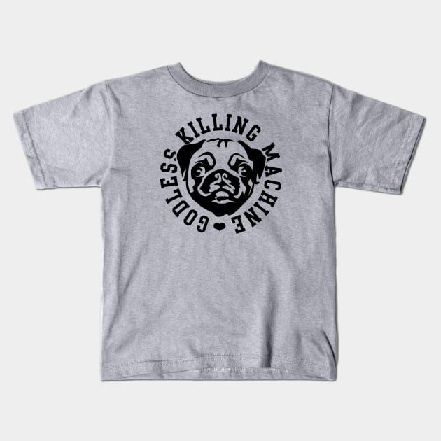 godless killing maschine Kids T-Shirt by CheesyB